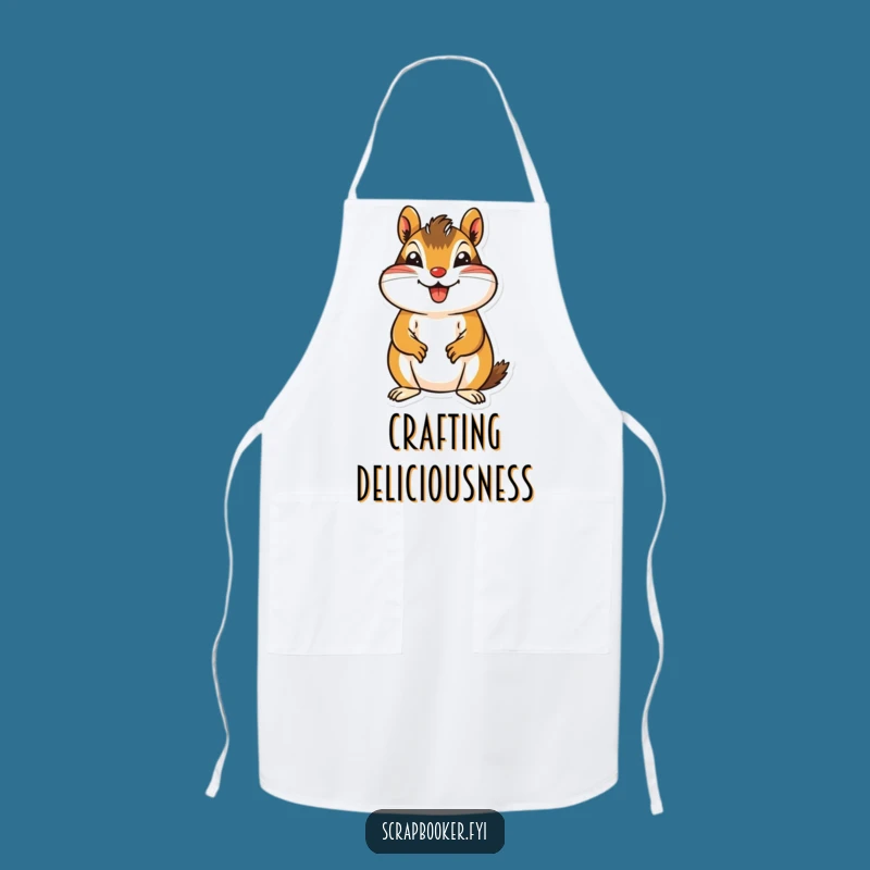 Funny Chipmunk Apron - Protect Your Clothes with Crafty Cheer