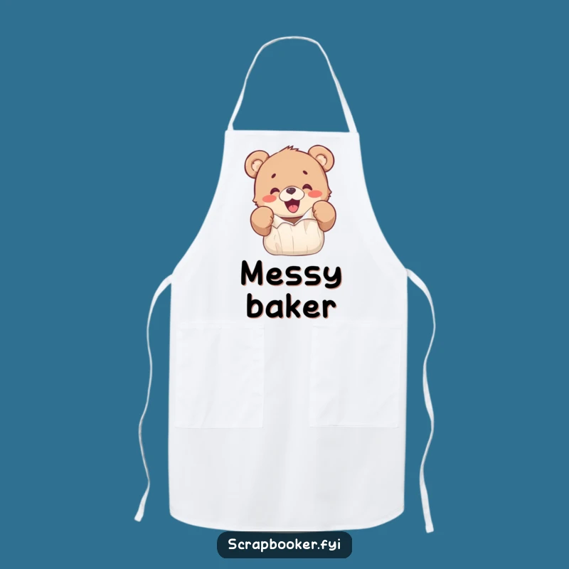 Funny Bear Cub Apron: Ripping Paper Fun, Creative Kids Gift