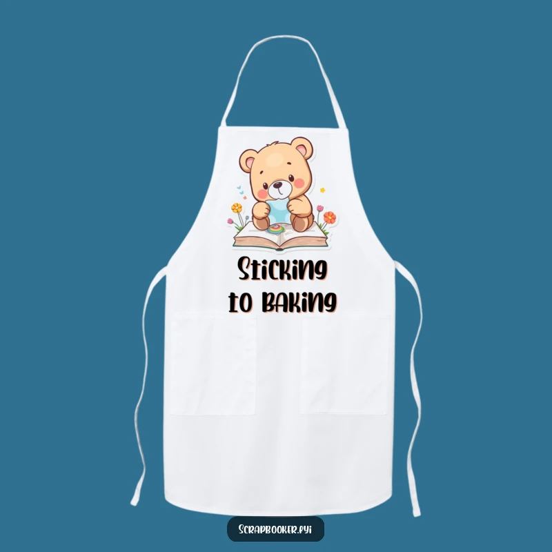 Funny Bear Apron: Creative Cook's Companion, Hilarious Gift for DIY Chefs!