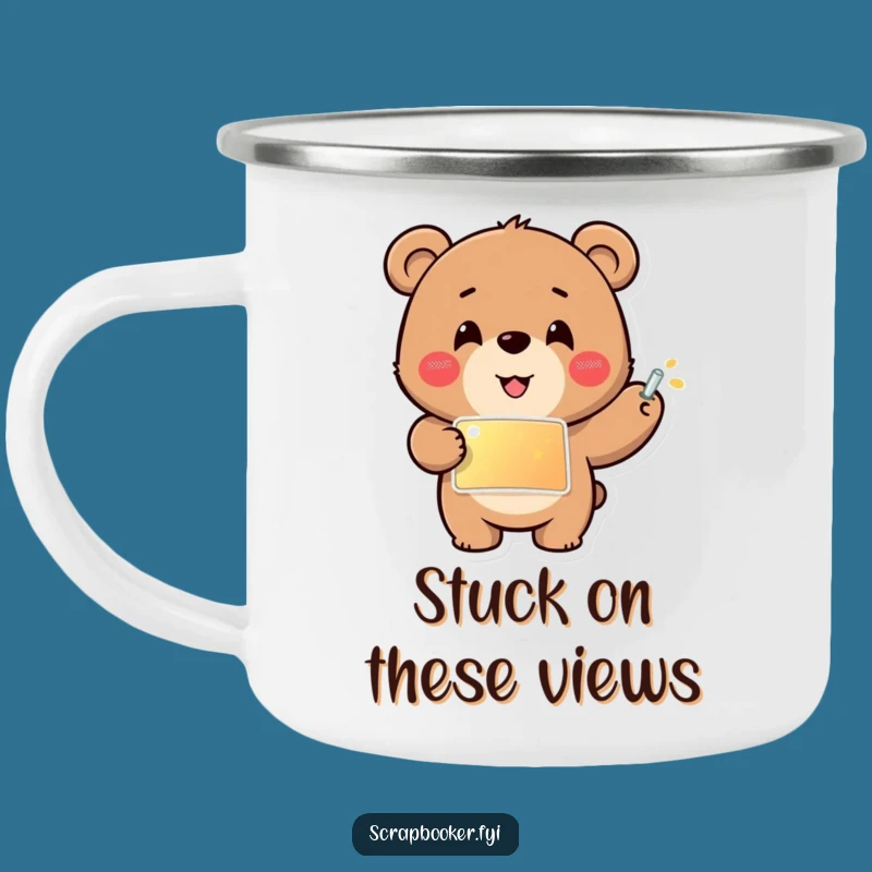 Funny Bear Adventure Mug: Crafting Fun on the Go