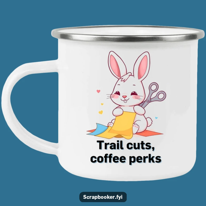 Funny Rabbit Adventure Mug: Crafting Fun on the Go