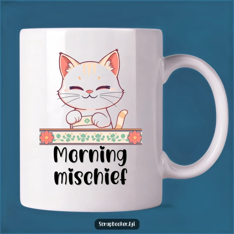 Funny Cat Tape Mug A Purrfect Gift for Mischievous Pet Owners Who Love Humor