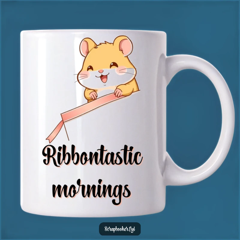 Funny Hamster Page Decorator Mug: A Hilarious Gift for Organized Friends and Tiny Enthusiasts