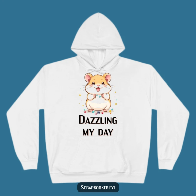 Funny Hamster Decorator Hoodie: Cozy Comfort & Crafty Humor