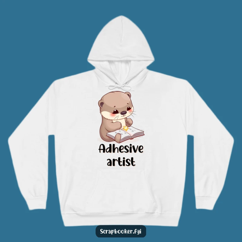 Funny Otter Hoodie: Cozy Crafting Animal Sweatshirt, Warm & Hilarious, Perfect Funny Gift