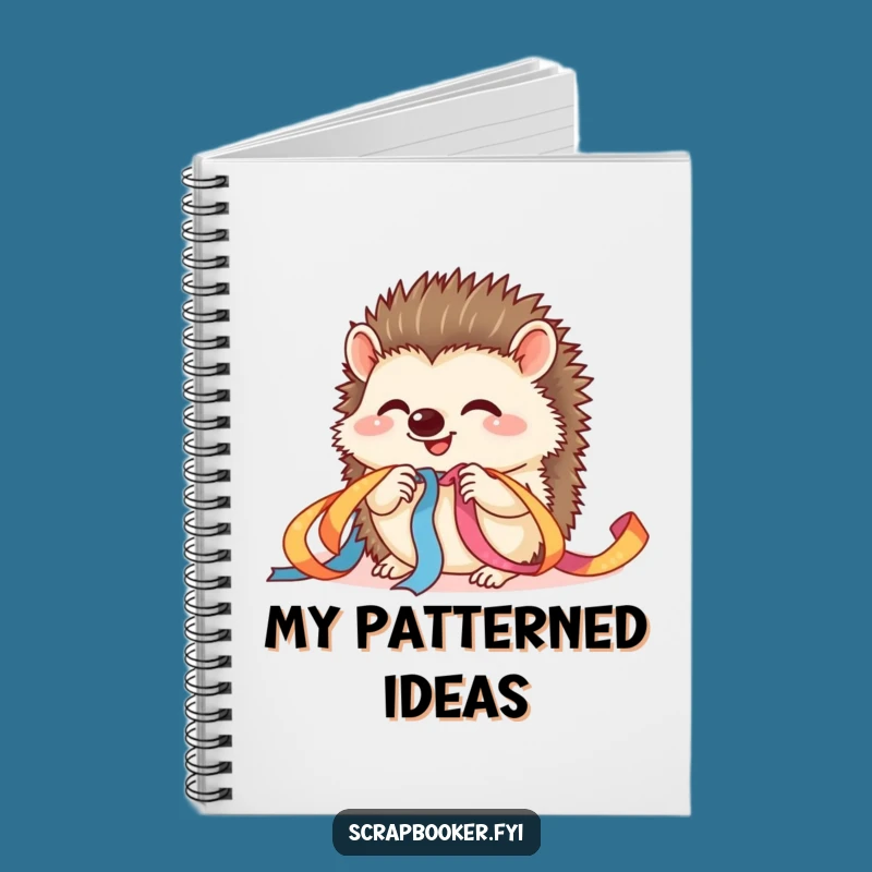 Funny Hedgehog Craft Notebook A Perfect Gift for Creative Journaling and Ideas