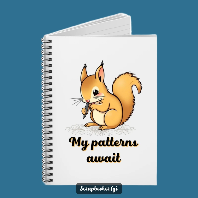 Funny Squirrel Artist Notebook: Hilarious Pen Art Journal, Perfect Gift