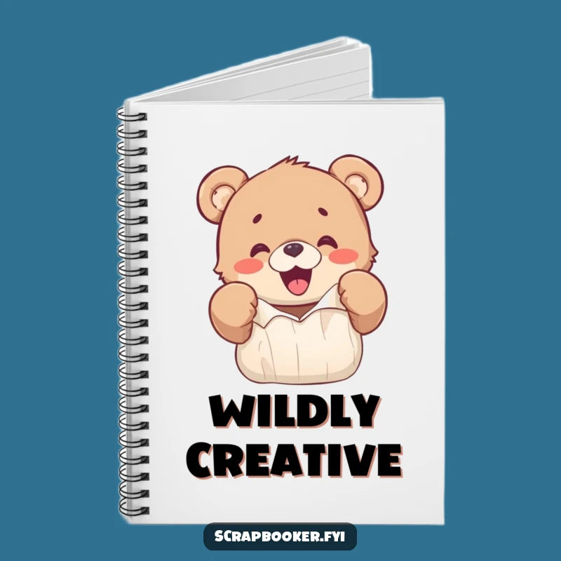 Funny Bear Cub Notebook: Ripping Paper Fun, Creative Kids Journal Gift