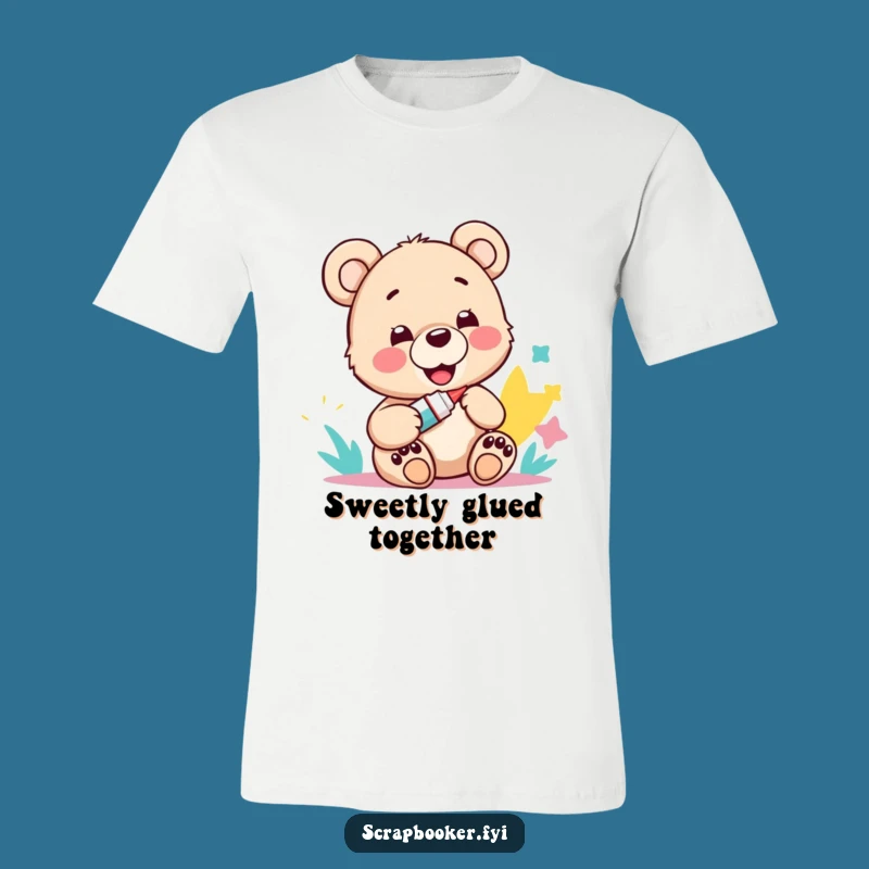 Funny Bear Cub Craft T-Shirt: Wear Your Artistic Joy