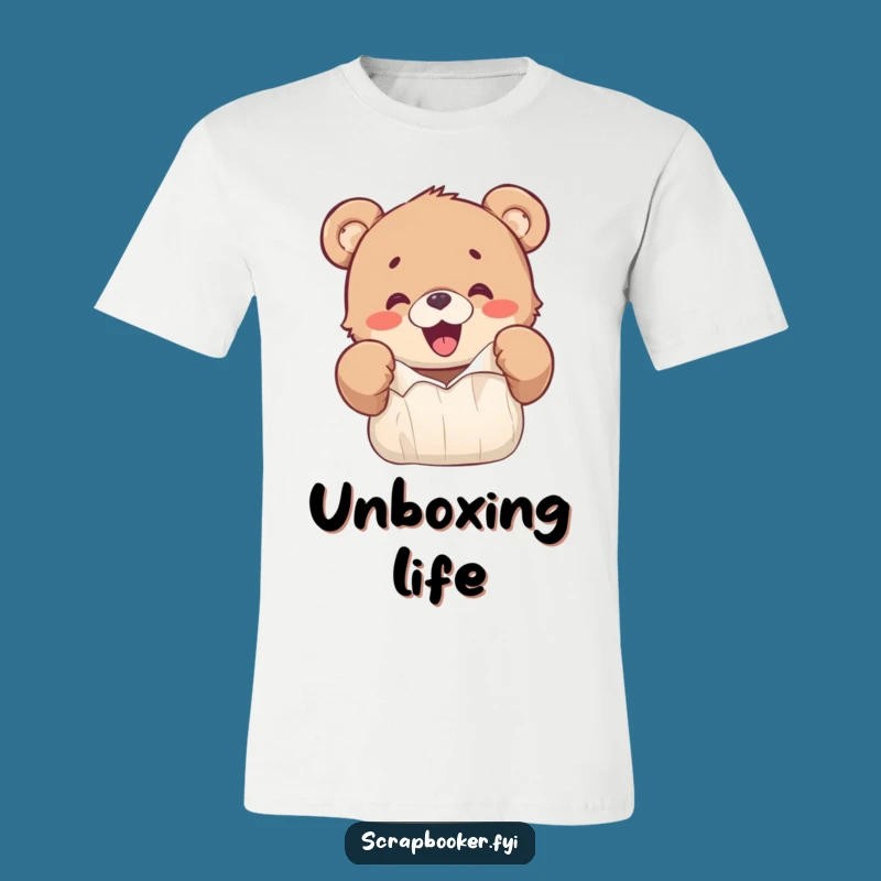 Funny Bear Cub T-Shirt: Ripping Paper Fun, Hilarious Kids Apparel Gift